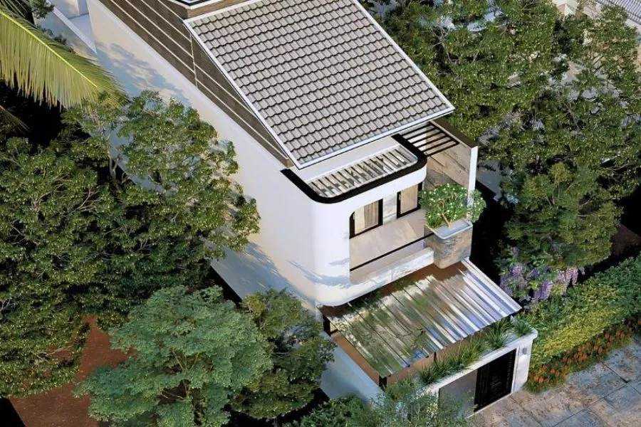 Trường hợp đất mặt tiền hẹp, chiều sâu lớn