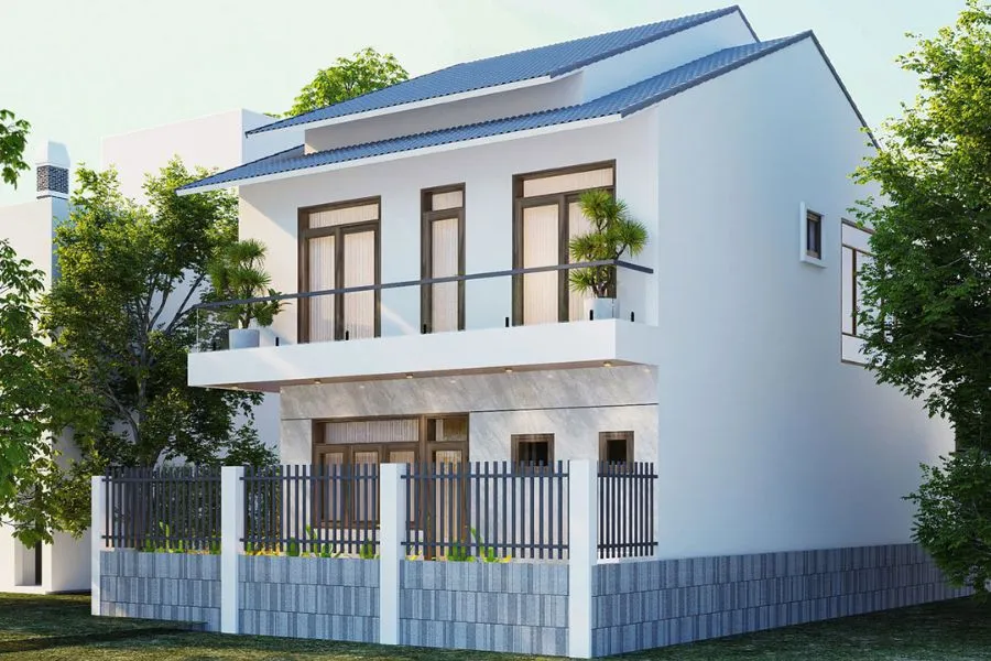 Trường hợp đất vuông, dễ bố trí công năng