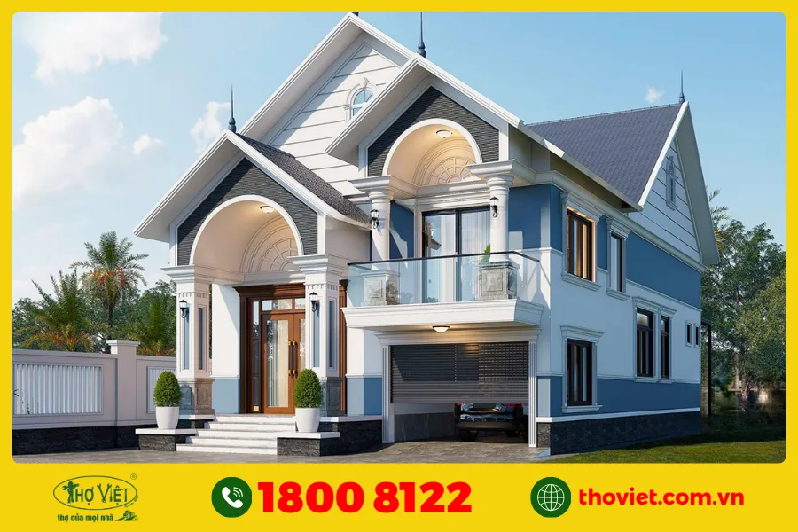 Mẫu nhà cấp 4 có tầng hầm đẹp số 9