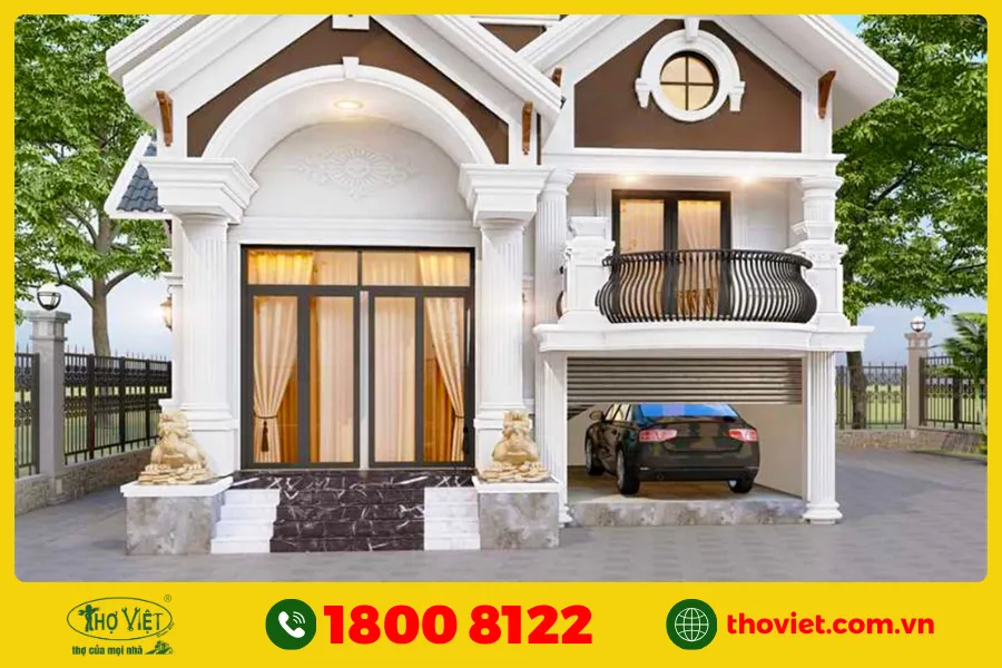 Mẫu nhà cấp 4 có tầng hầm đẹp số 22