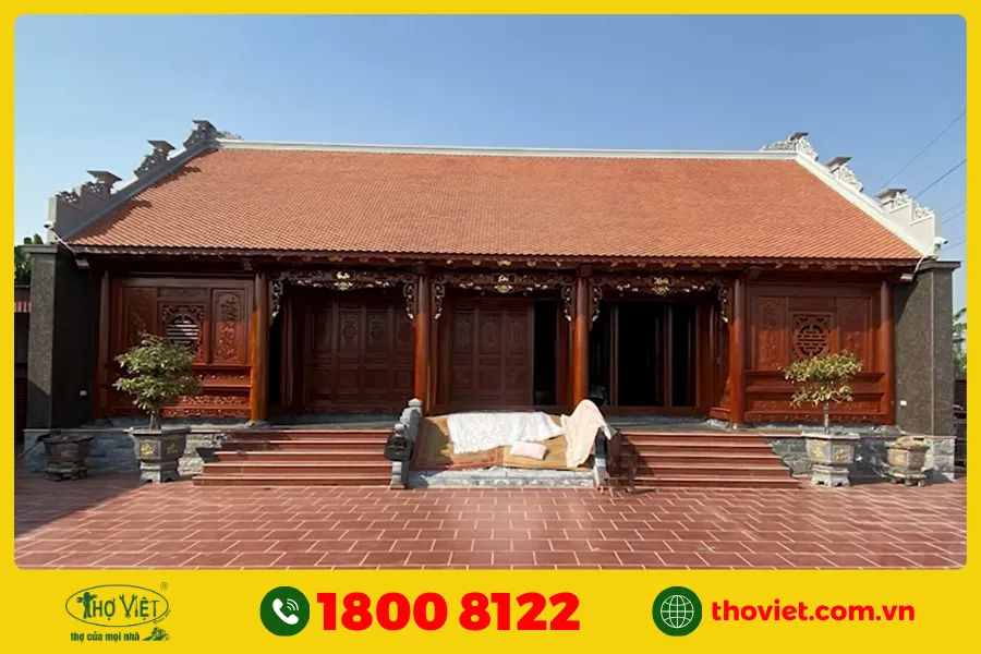 Mẫu nhà 5 gian 4 phòng ngủ số 11