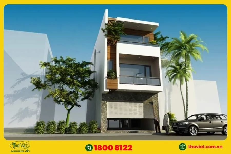 Mẫu nhà 6x18m 2 tầng số 6