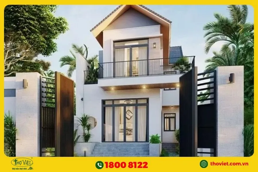 Mẫu nhà 6x18m 2 tầng số 7