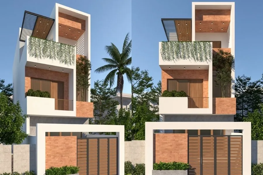 Mẫu nhà 7x12m 3 tầng