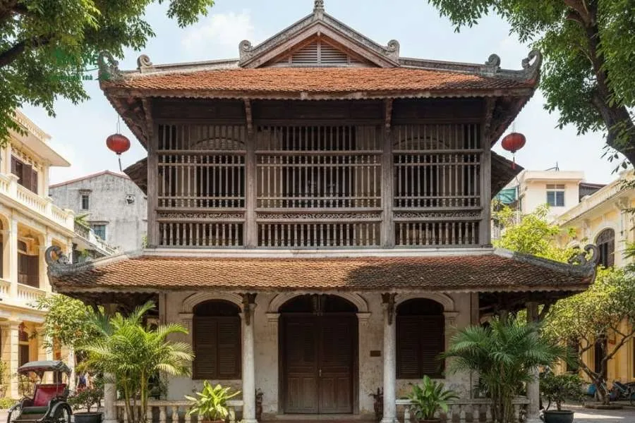 Mẫu nhà cổ mái Nam Bộ