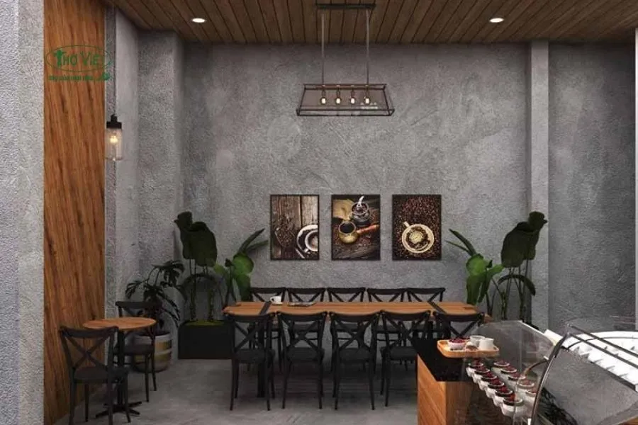 Mẫu nhà ốp nhựa cho cửa hàng