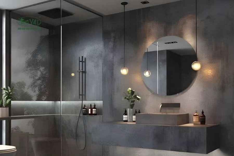 Mẫu nhà ốp nhựa cho phòng tắm