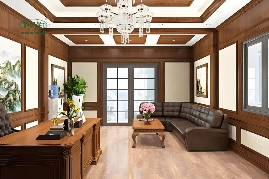 Mẫu nhà ốp nhựa cho văn phòng