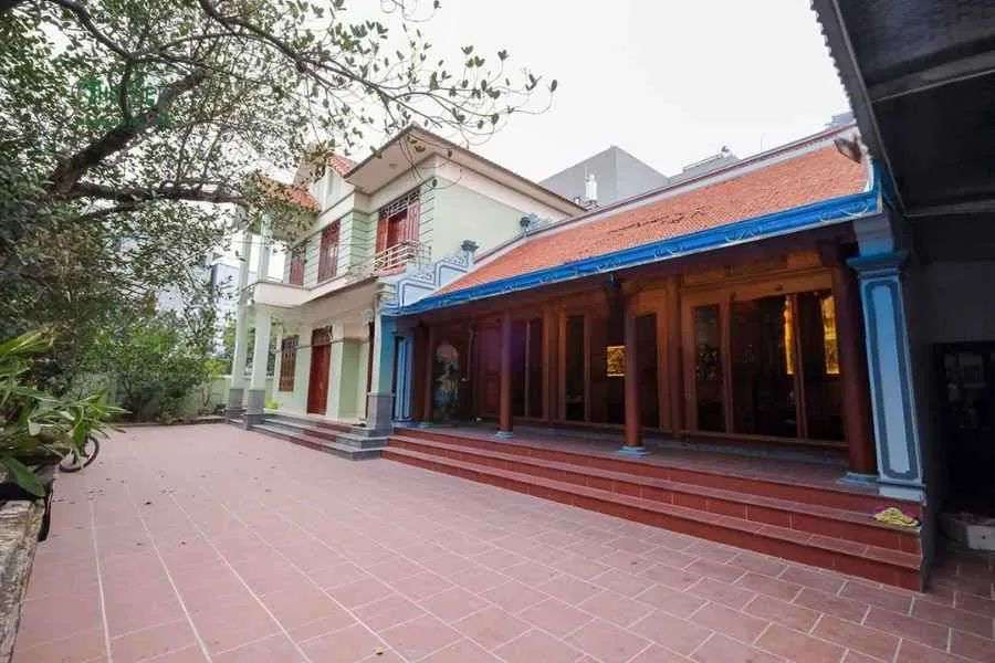 Mẫu nhà thờ từ đường có nhà ở