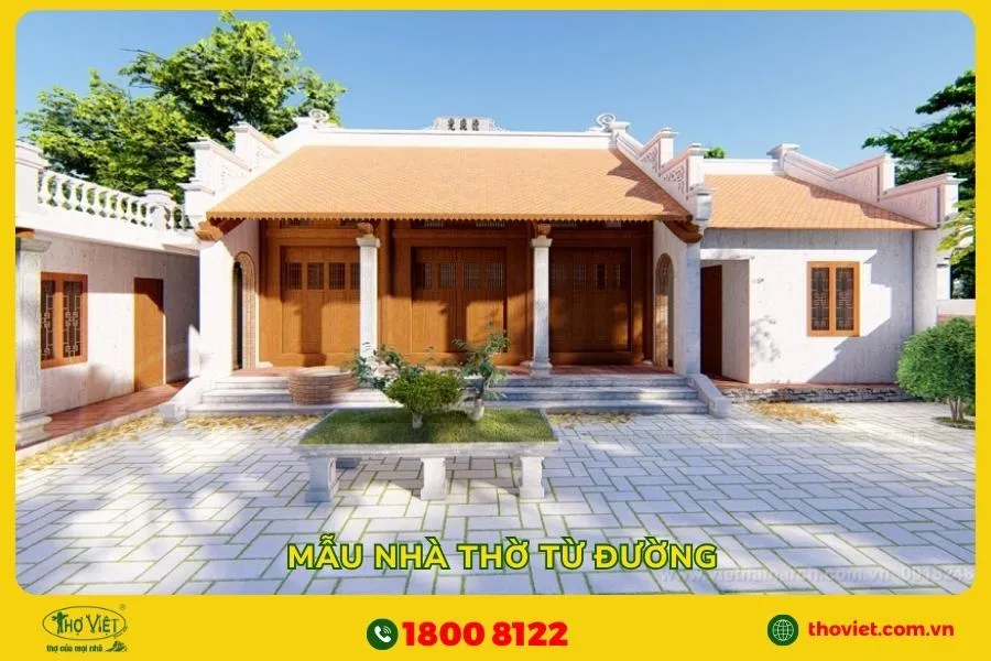 Mẫu nhà thờ từ đường