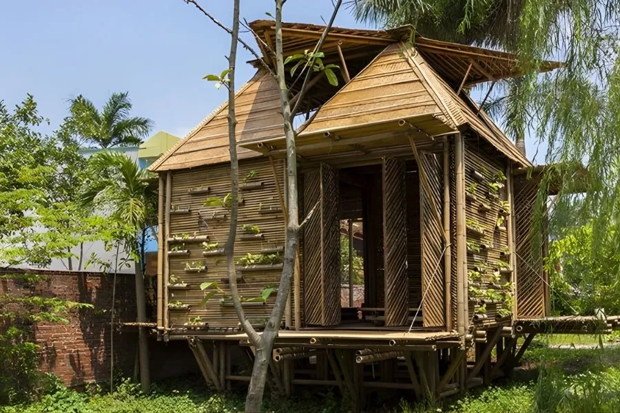 Mẫu nhà tre nhà sàn