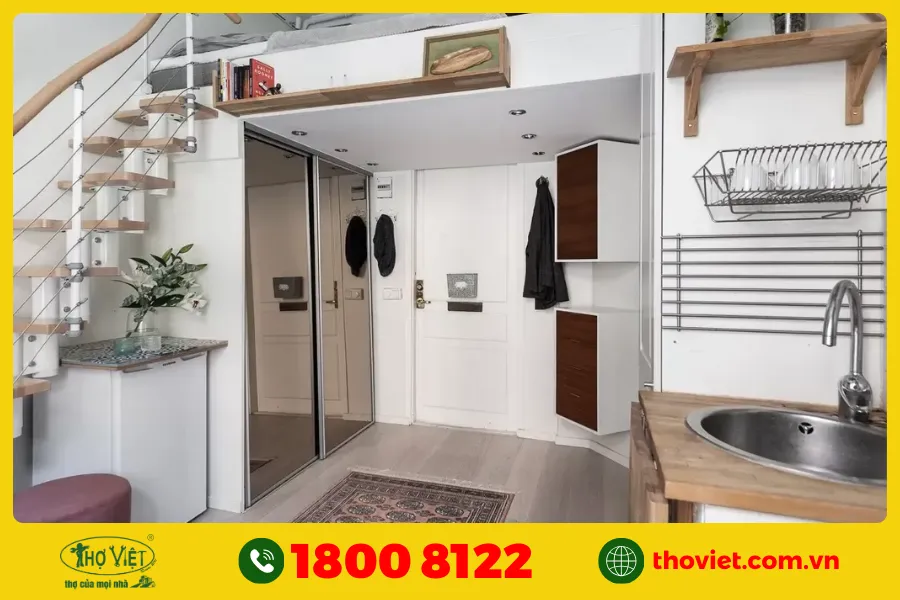 Mẫu thiết kế nhà trọ đẹp số 6