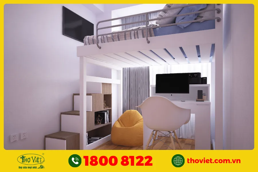 Mẫu thiết kế nhà trọ đẹp số 11