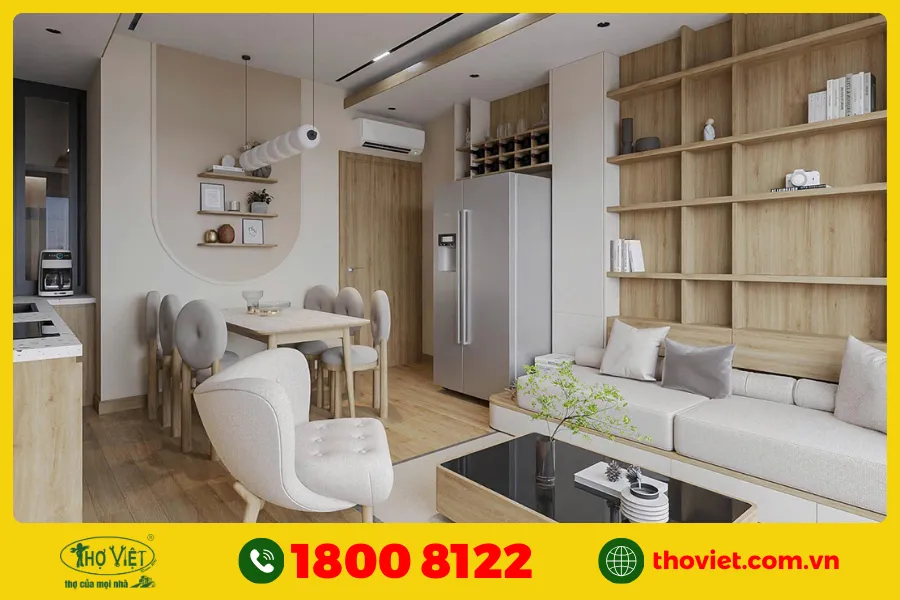 Nhà trọ thiết kế gác lửng tăng diện tích sử dụng
