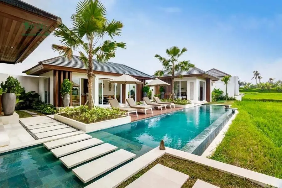 Mẫu nhà villa cấp 4 mái Nhật