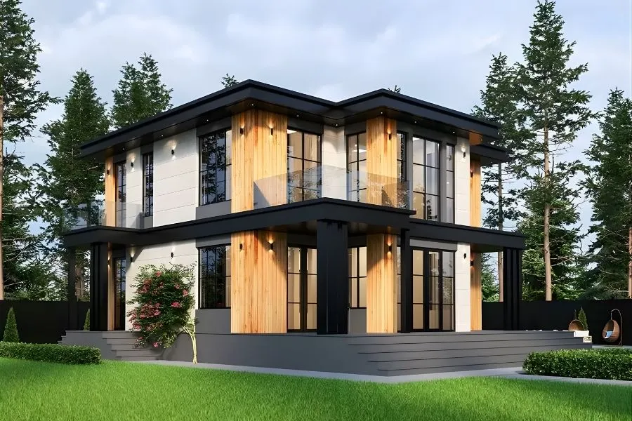 Mẫu nhà 500 triệu nhưng đa dạng phong cách thiết kế