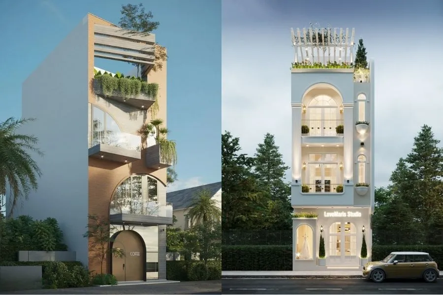 Nhà mặt tiền 3 tầng kết hợp kinh doanh