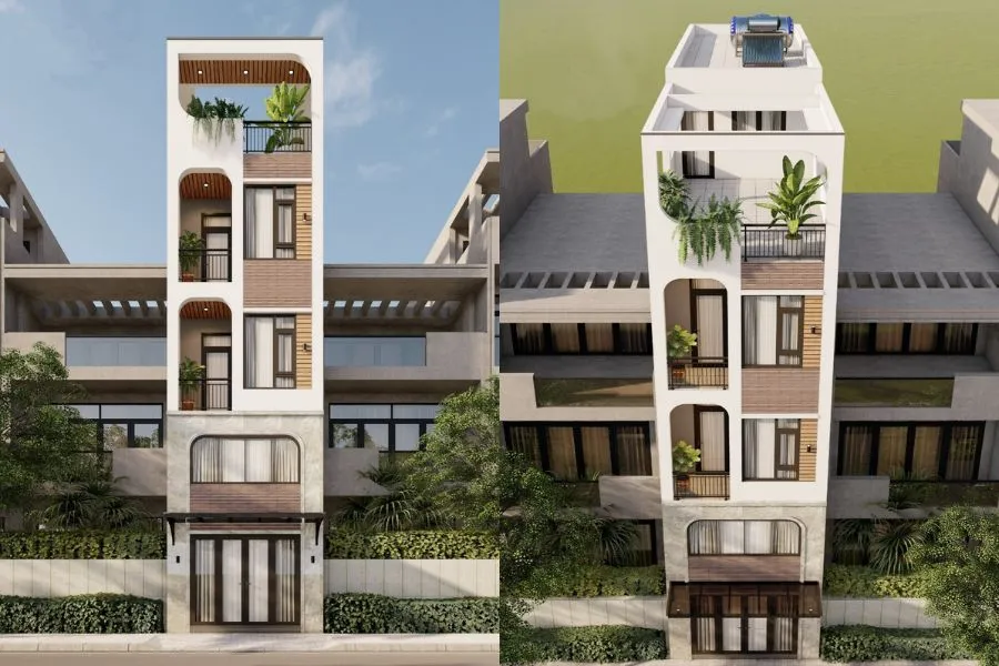Những lưu ý khi thiết kế nhà 1 trệt 3 lầu