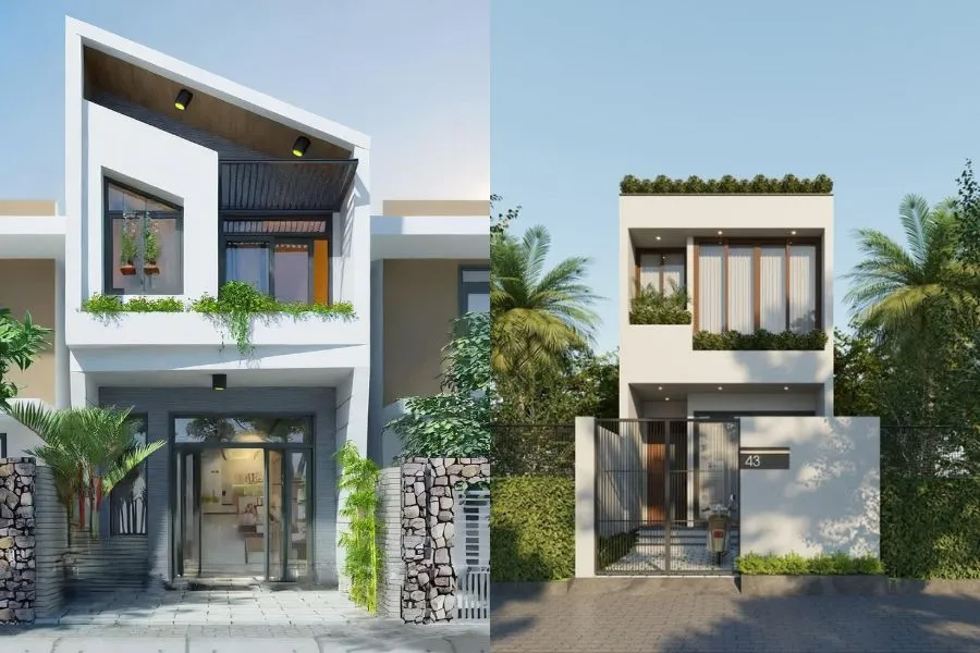 Thiết kế nhà 30m2 phong cách tối giản