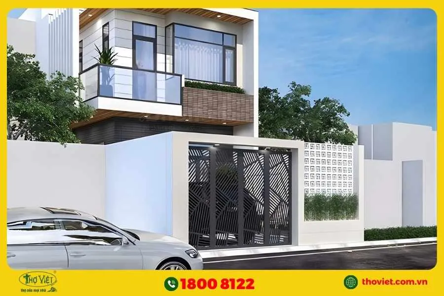 Mẫu thiết kế nhà 40m2 đơn giản 