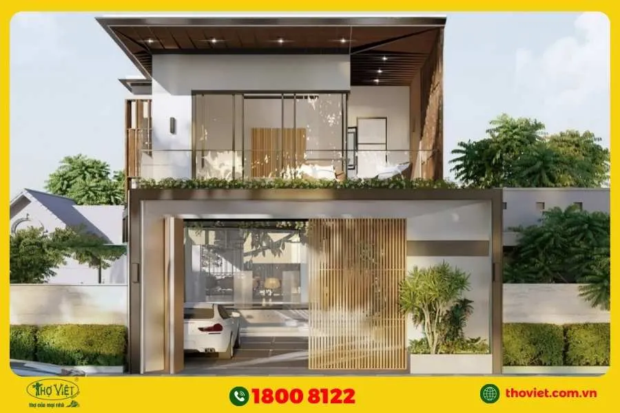 Mẫu thiết kế nhà 40m2 hiện đại 