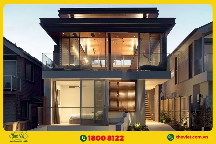 Mẫu thiết kế nhà 40m2 hiện đại 
