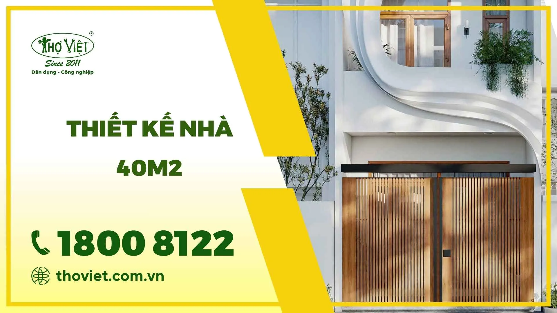 Thiết kế nhà 40m2