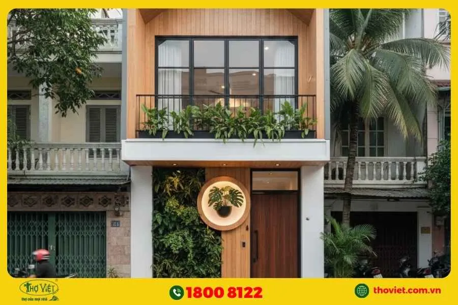 Thiết kế nhà hẹp ngang 3m Scandinavian