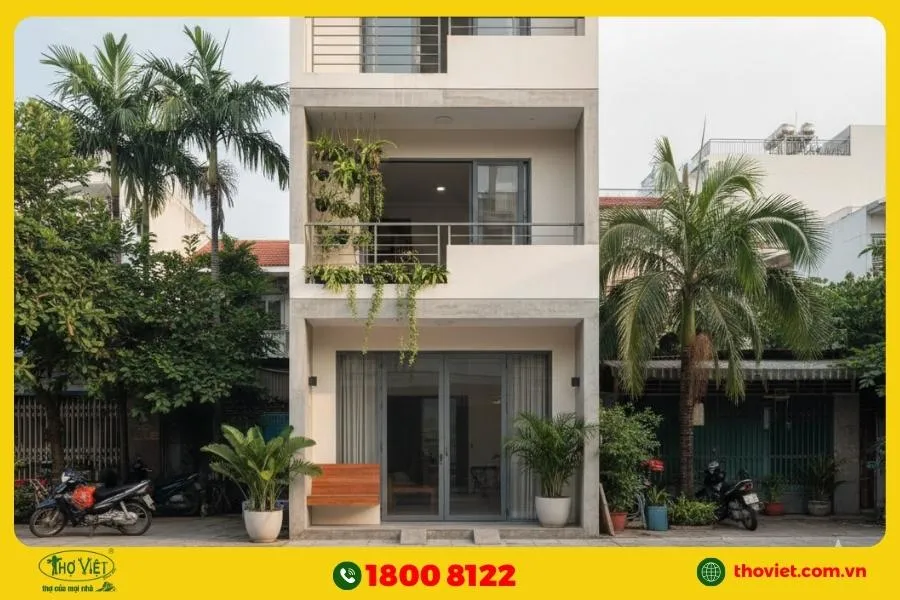 Thiết kế nhà hẹp ngang 3m đơn giản