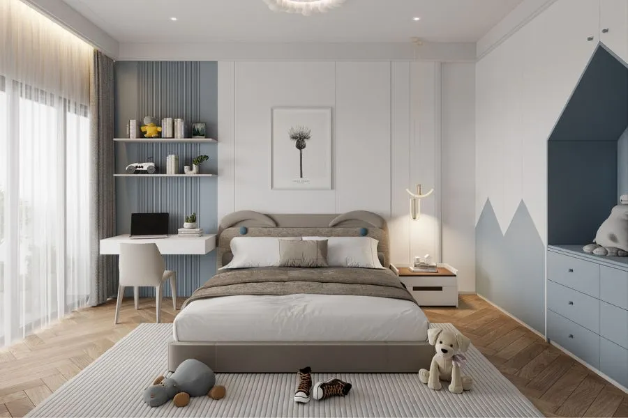 Thiết kế phòng ngủ cho bé trai