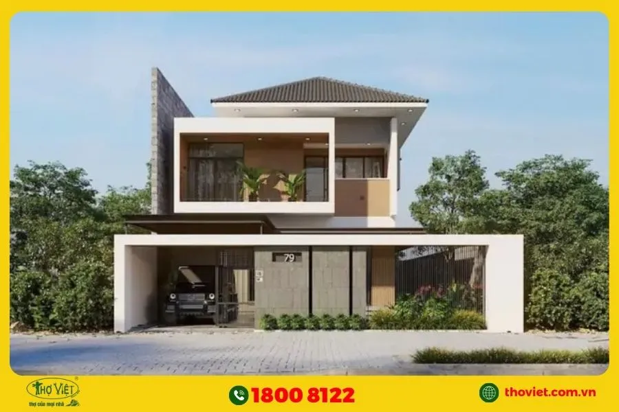 Vì sao nên làm nhà ngang 10m 2 tầng?