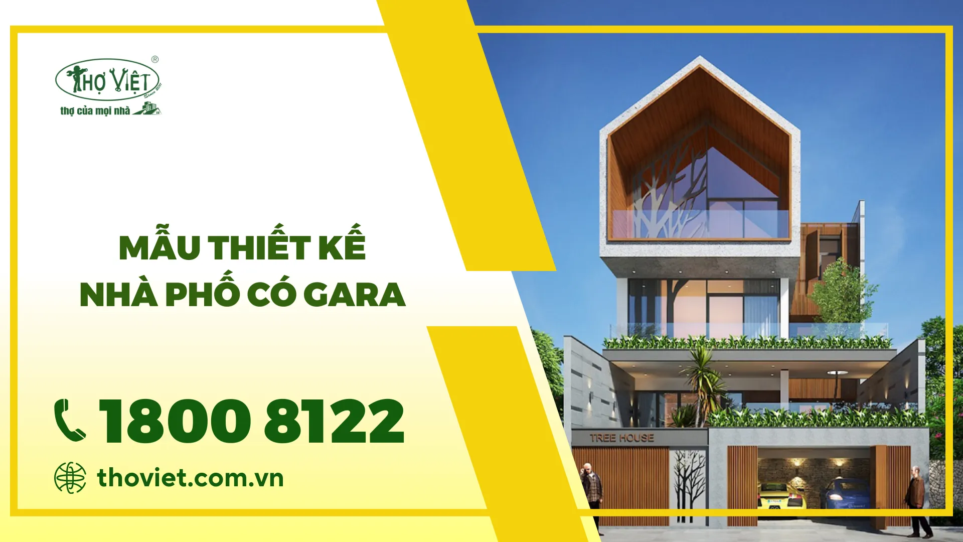 100+ Mẫu thiết kế nhà phố có Gara đẹp nhất hiện nay