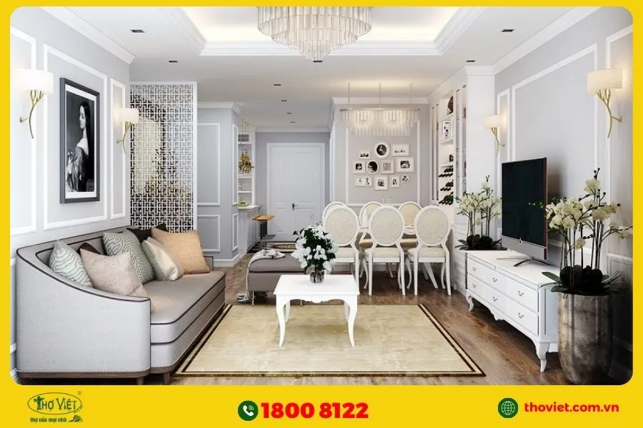 Kinh nghiệm khi chọn phong cách thiết kế tân cổ điển