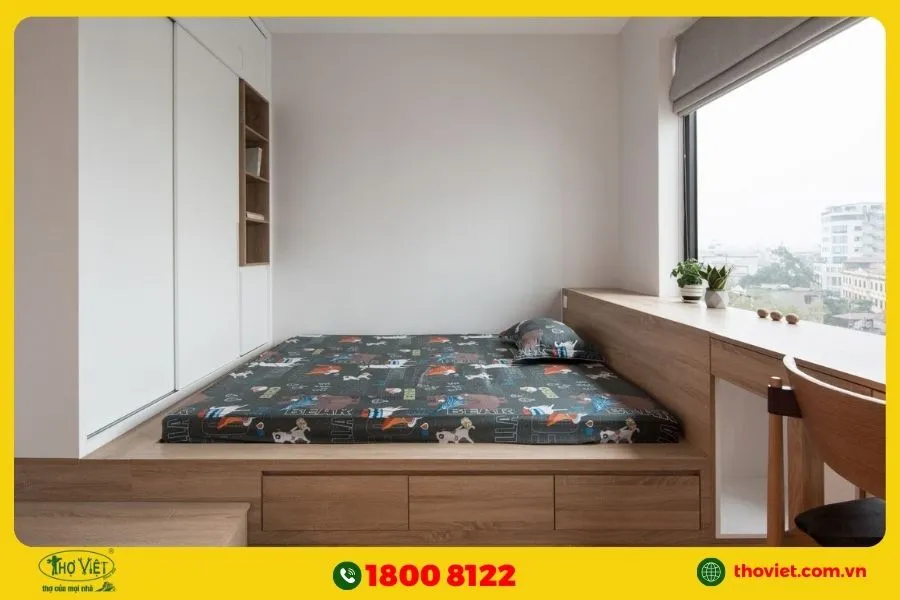 Phòng ngủ có bàn làm việc