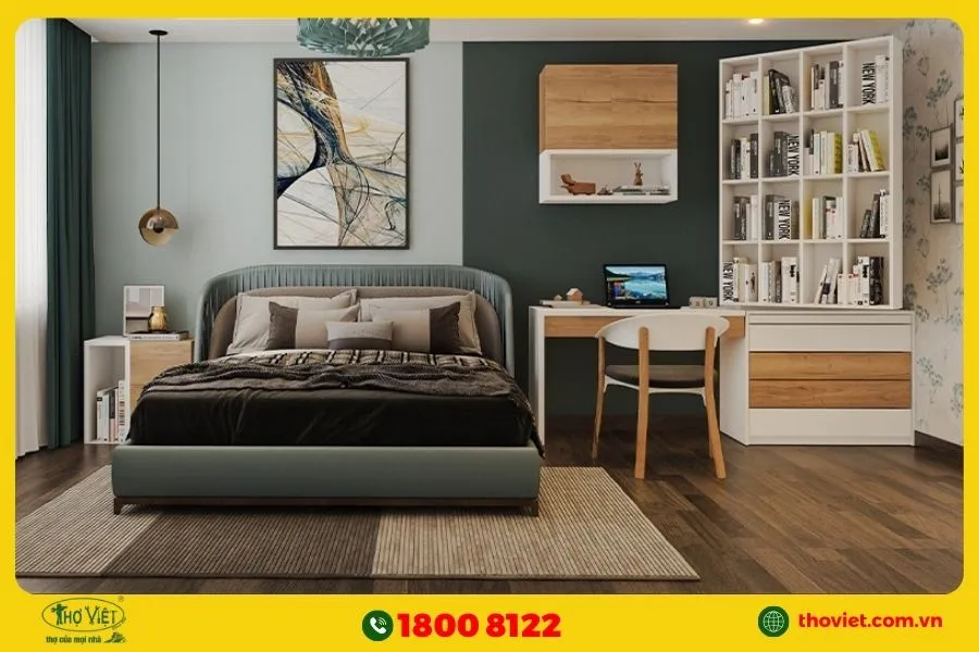 Phòng ngủ có bàn làm việc