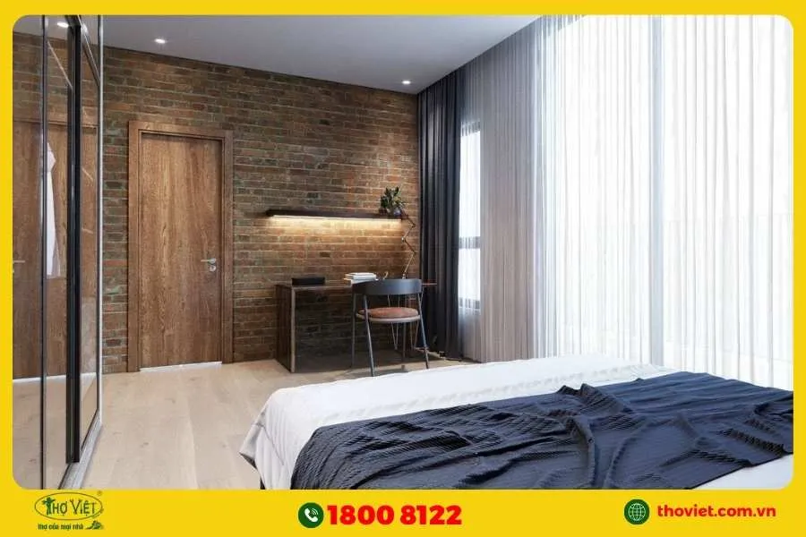 Phòng ngủ có bàn làm việc