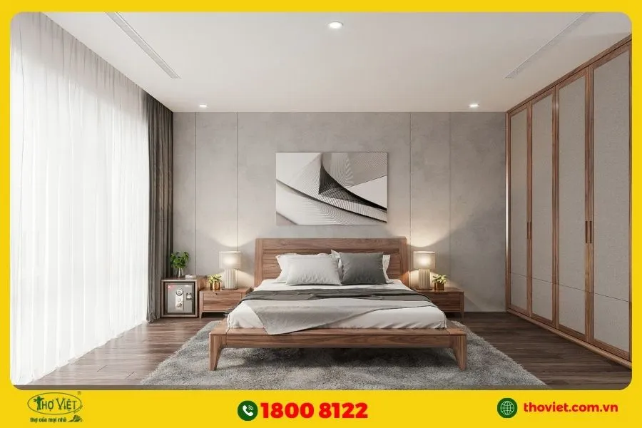 Thiết kế căn hộ chung cư 4 phòng ngủ