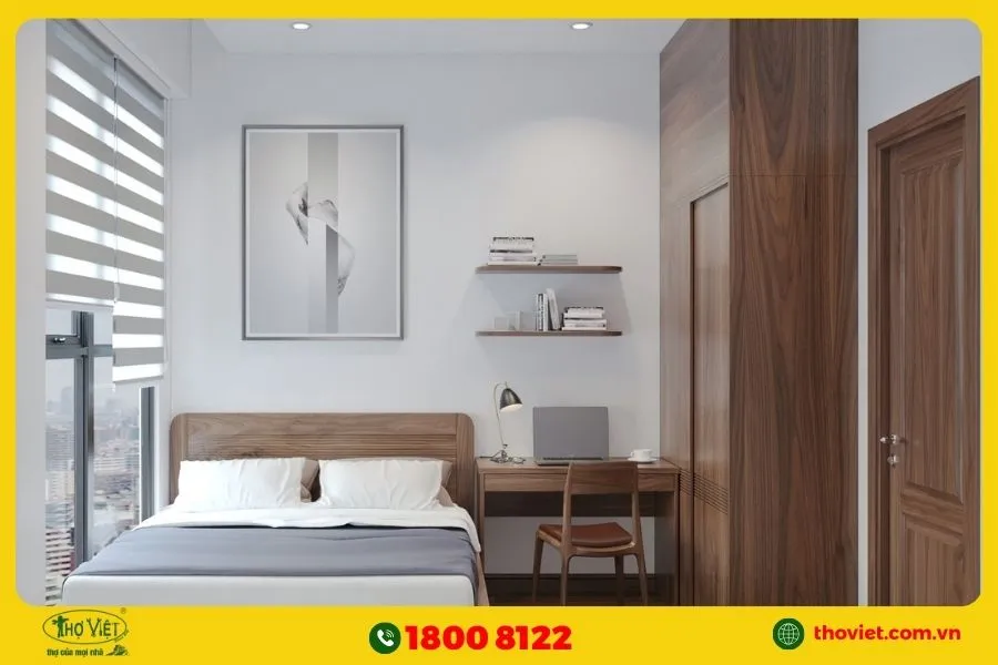 Thiết kế căn hộ chung cư 4 phòng ngủ