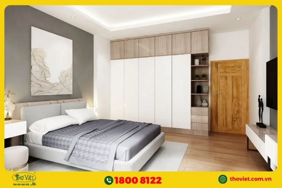 Thiết kế căn hộ chung cư 4 phòng ngủ