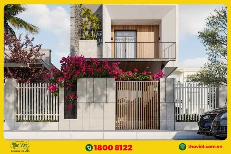 Thiết kế nhà ngang 4m dài 20m