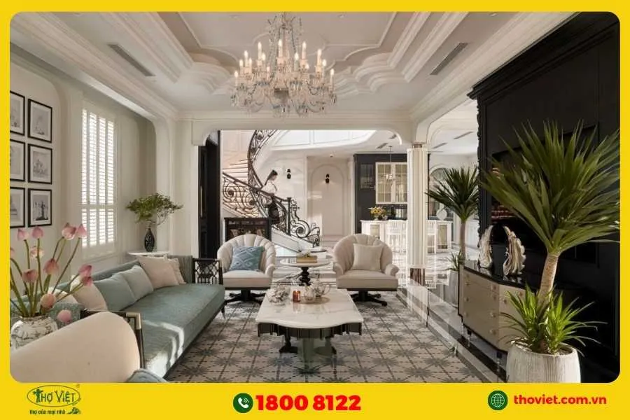 Thiết kế nội thất cho phòng khách