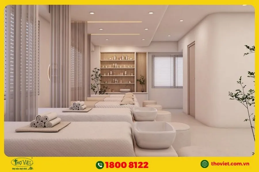 Thiết kế nội thất Spa phong cách hiện đại