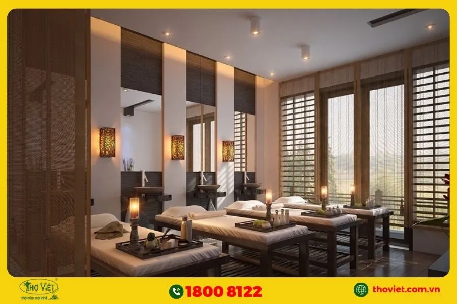 Thiết kế nội thất Spa phong cách Nhật Bản