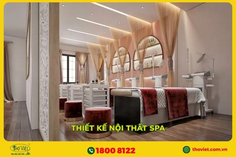 Thiết kế nội thất spa