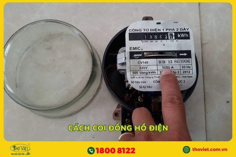 Cách coi đồng hồ điện