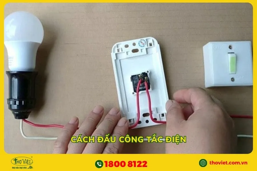 Cách đấu công tắc điện

