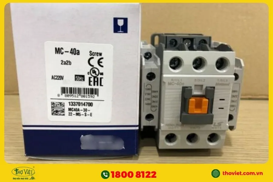 Cách đấu khởi động từ 3 pha
