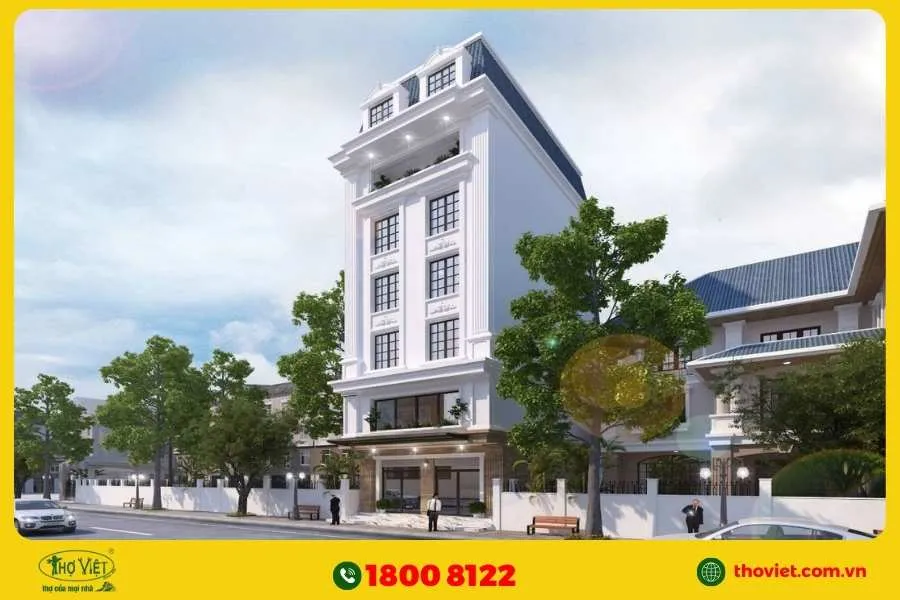 Đặc điểm của mẫu nhà phố 7 tầng