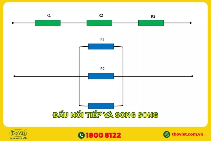 Đấu nối tiếp và song song