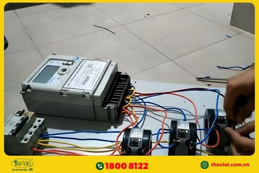 Đồng hồ điện 3 pha gián tiếp 
